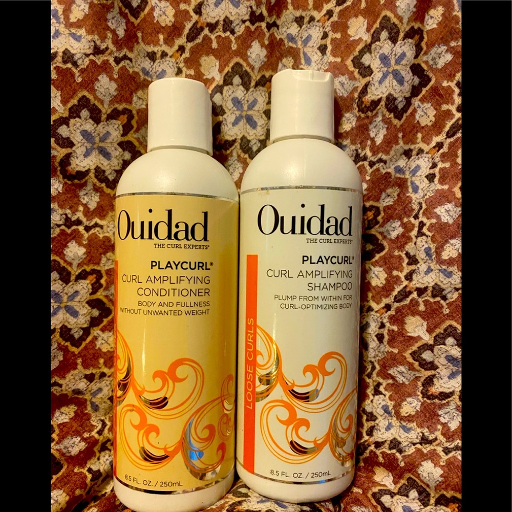 Ouidad Play Curl Amplifying Shampoo and Conditioner. 8.5 oz